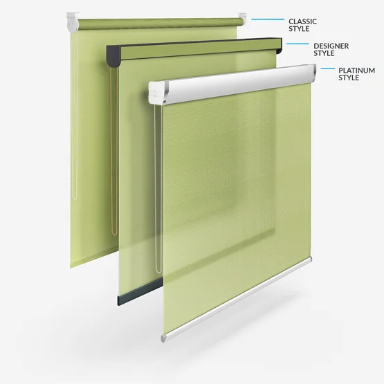 Deluxe Plain Lime roller