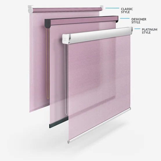 Deluxe Plain Wisteria roller