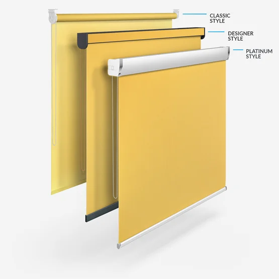 Optima Blackout Daffodil Yellow roller