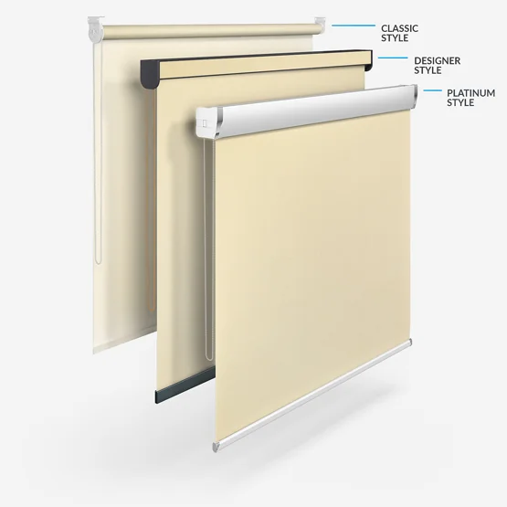 Optima Blackout Light Taupe roller