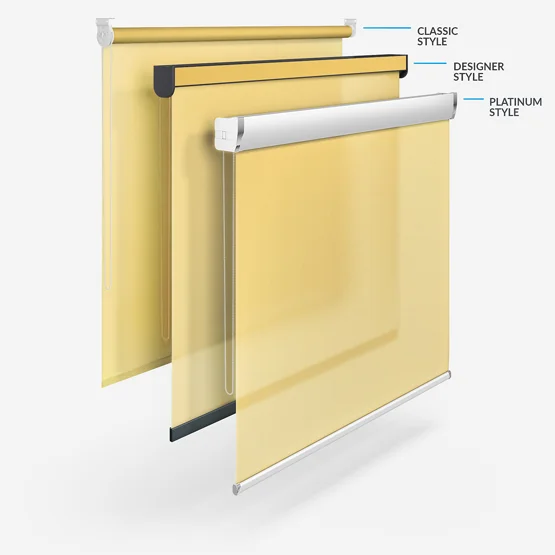 Optima Dimout Daffodil Yellow roller