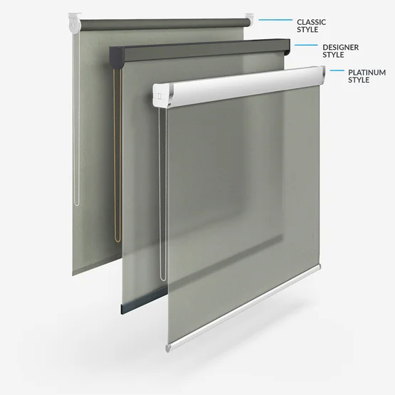 Optima Dimout Pewter roller
