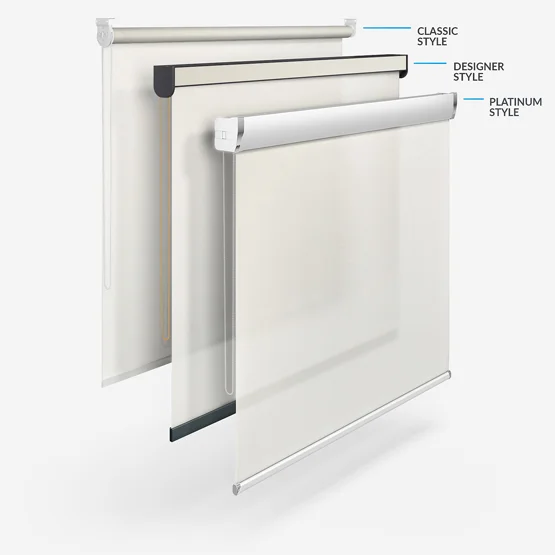 Optima Dimout White roller