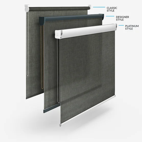Voga Slate Grey Textured roller