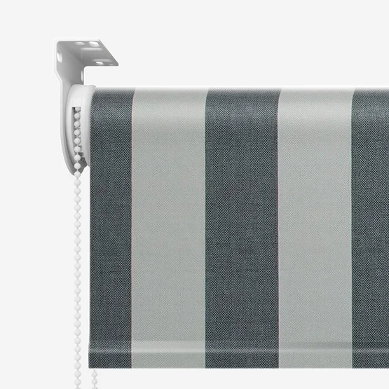 Brighton Stripe Charcoal roller