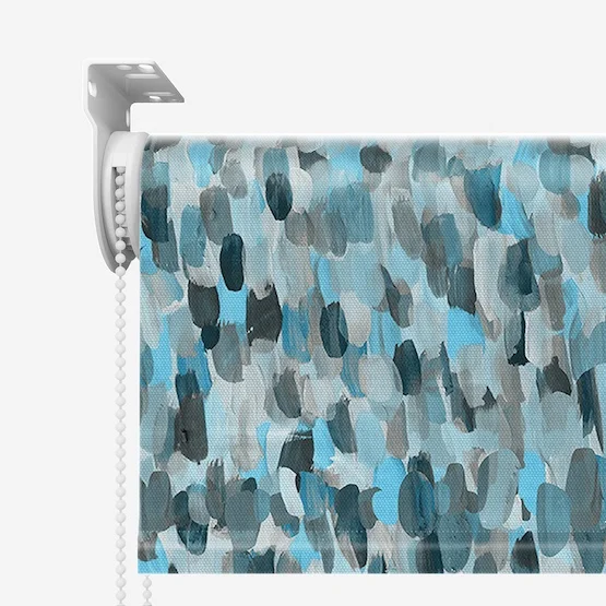Sonova Studio Abstract Brush Sky Blue roller