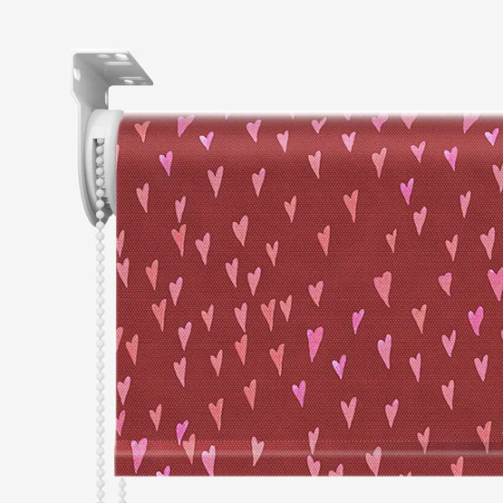 Sonova Studio Ditsy Love Ruby Red roller