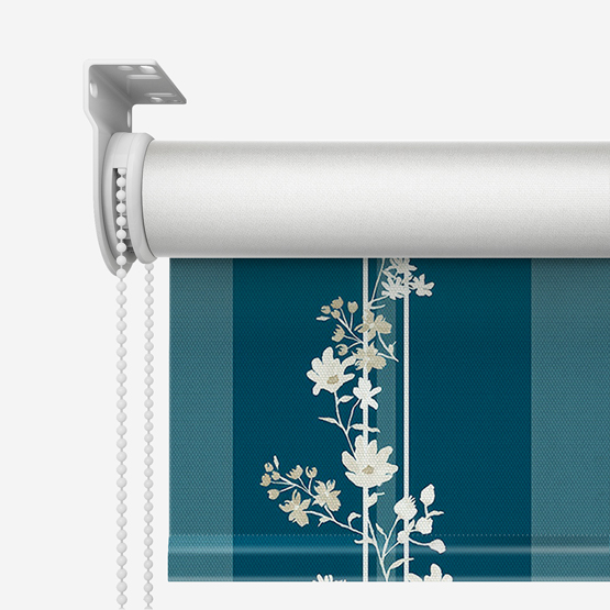 Sonova Studio Floral Cascade Stone Blue roller