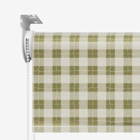 Sonova Studio Gingham Olive roller
