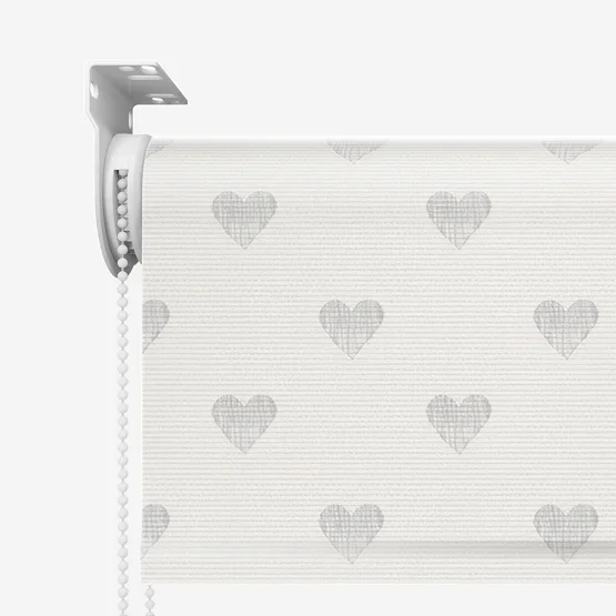 Sonova Studio Hearts Soft Grey roller
