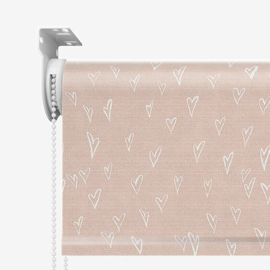 Sonova Studio Love Hearts Blush Pink roller