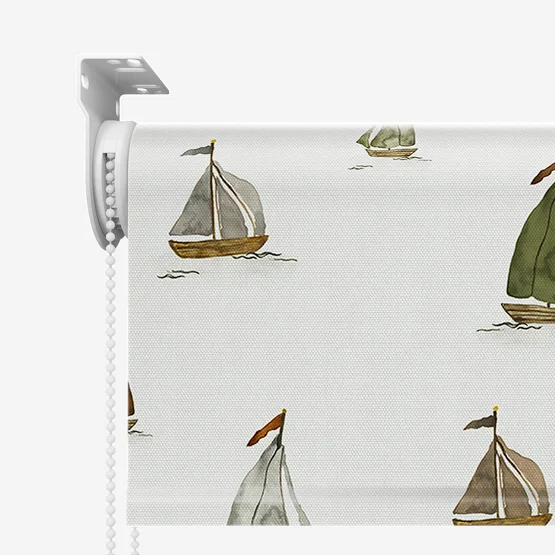 Sonova Studio Seashore Sails Seaweed Natural roller