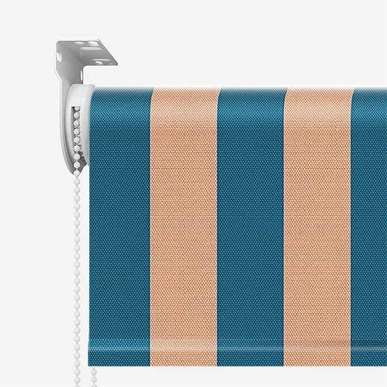 Sonova Studio Whitby Stripe Blue Rust roller