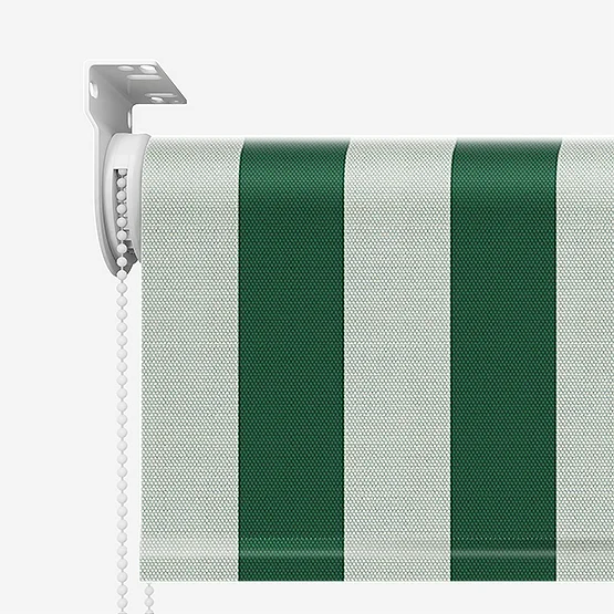 Sonova Studio Whitby Stripe Hunters Green roller