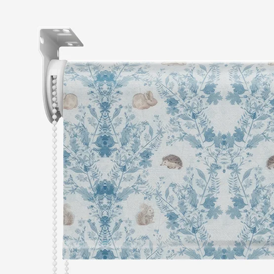 Sonova Studio Woodland Damask Cornflower Blue roller