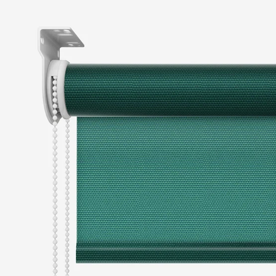 Deluxe Plain Forest Green roller
