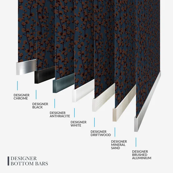 Sonova Studio Cotton Vine Blue Rust roller