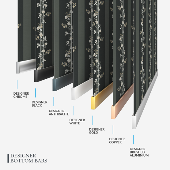 Sonova Studio Floral Cascade Charcoal roller