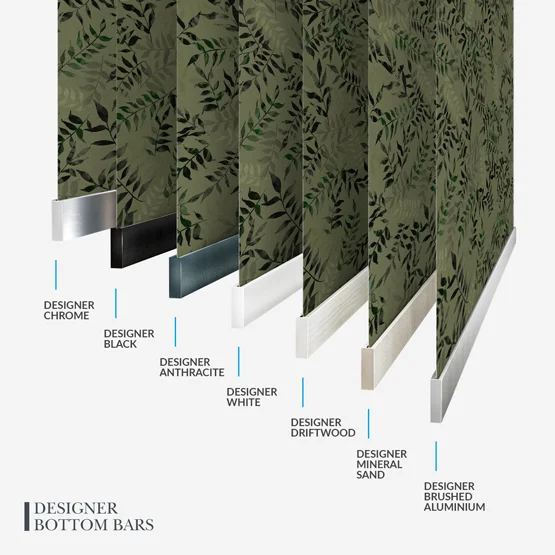 Sonova Studio Kaleidoscope Leaves Green roller