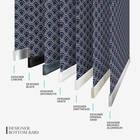Sonova Studio Kibo Stripe Indigo Blue roller