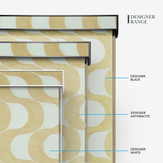 Wave Ochre roller