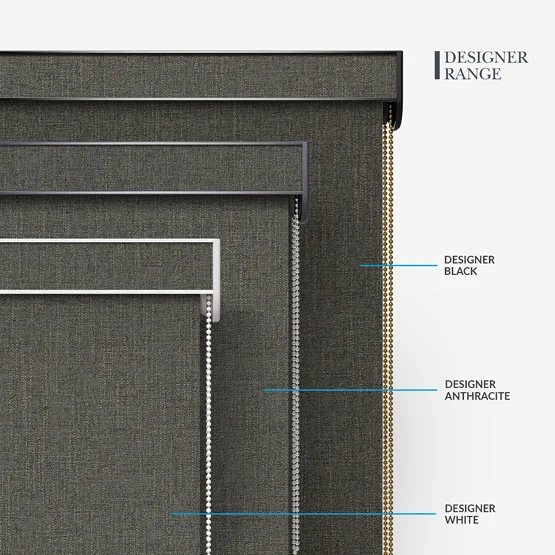 Coulisse Bergen Blackout Anthracite roller