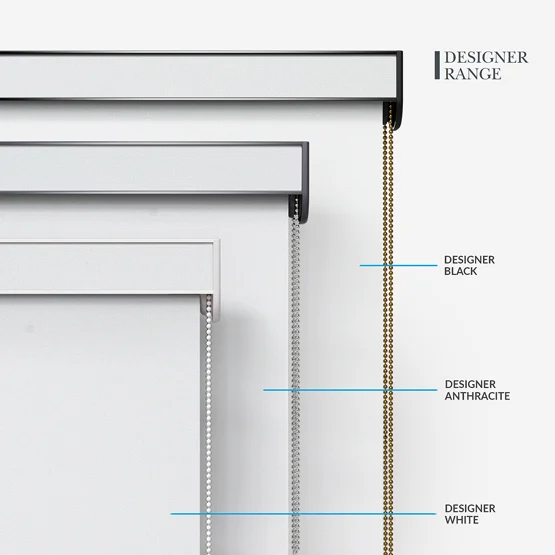 Coulisse Bergen White roller
