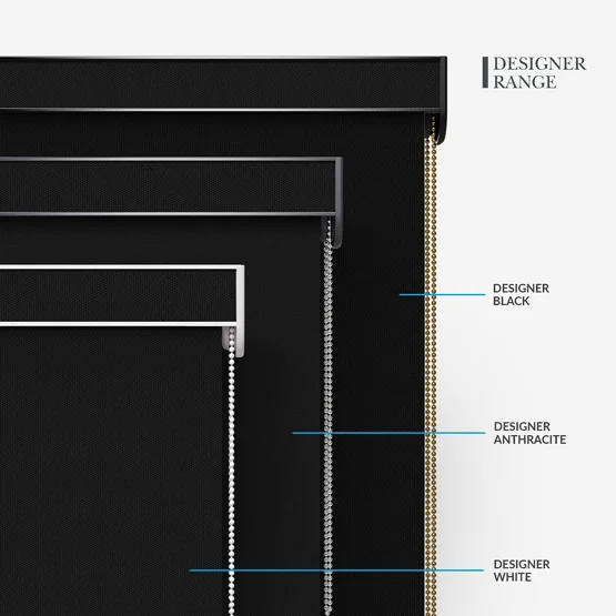 Coulisse Berlin Blackout Black roller