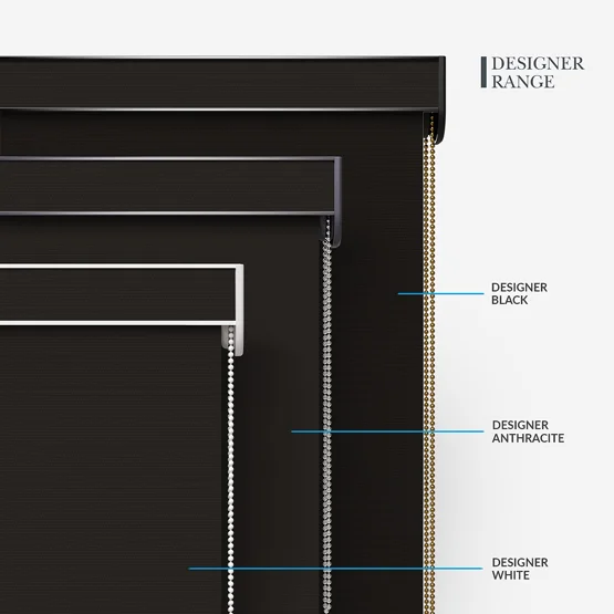 Coulisse Detroit Blackout Pirate Black roller