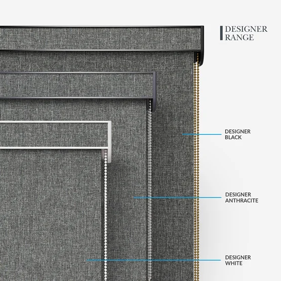 Coulisse Hampton Blackout Anthracite roller