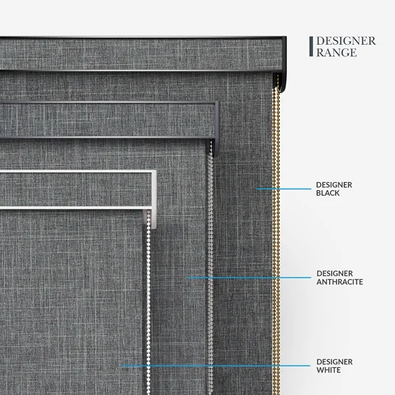 Coulisse Portofino Blackout Ash roller