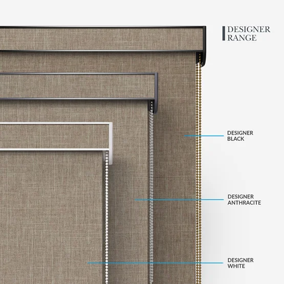 Coulisse Portofino Blackout Beige roller