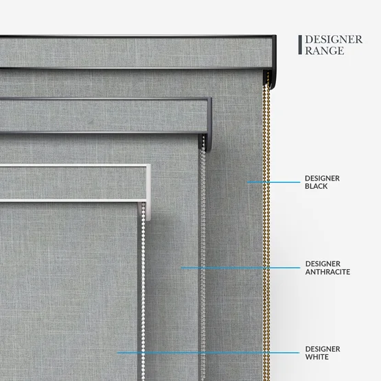 Coulisse Portofino Blackout Limestone roller