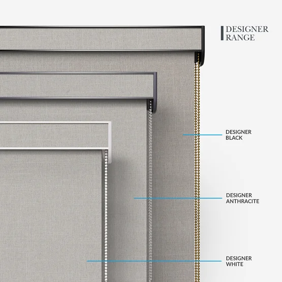 Coulisse Portofino Blackout Straw roller
