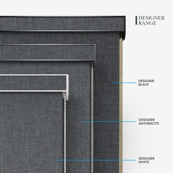 Leniro Blackout Rock Grey roller