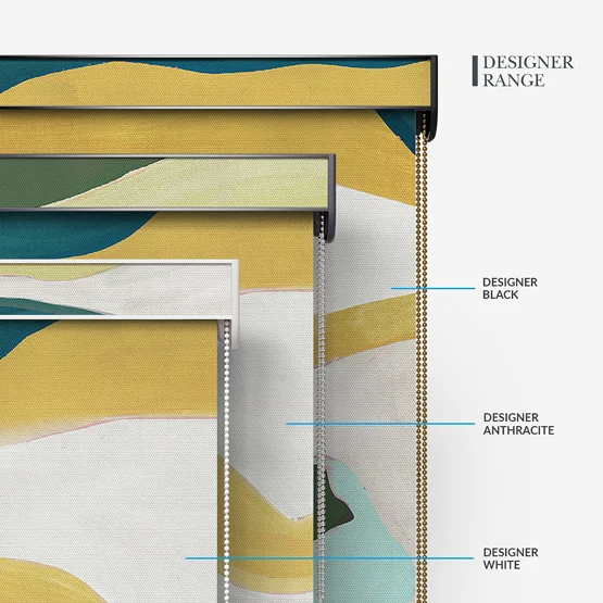 Sonova Studio Abstract Landscape Ocean Blue roller