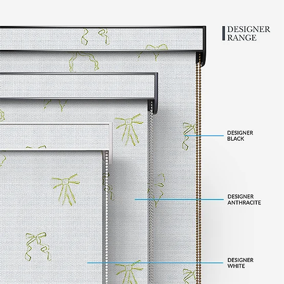 Sonova Studio Bows Matcha White roller