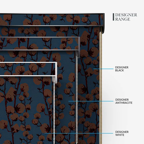 Sonova Studio Cotton Vine Blue Rust roller
