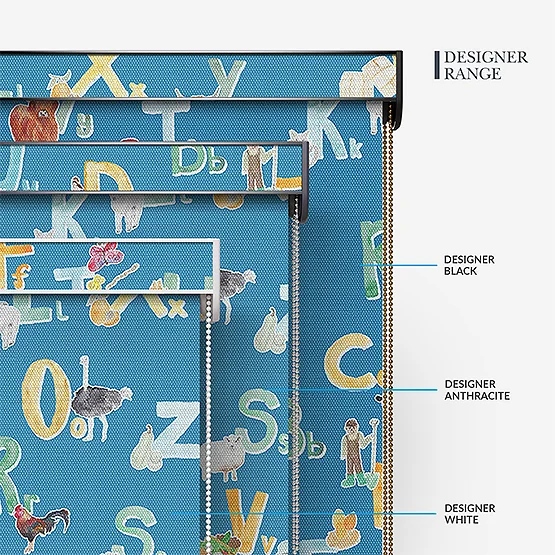 Sonova Studio Farm Alphabet Cloud Blue roller