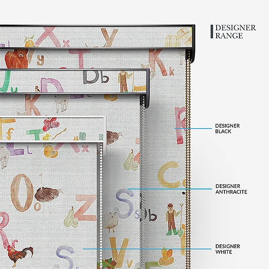 Sonova Studio Farm Alphabet Linen roller