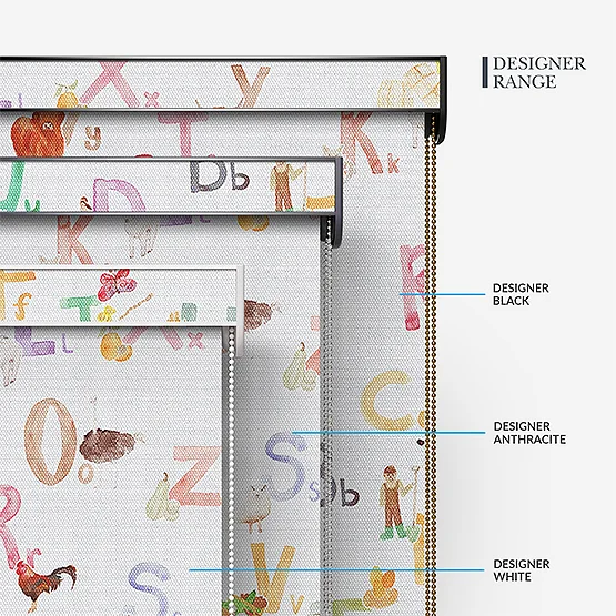 Sonova Studio Farm Alphabet White roller