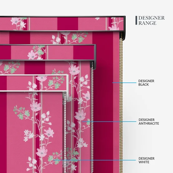 Sonova Studio Floral Cascade Orchid Pink roller
