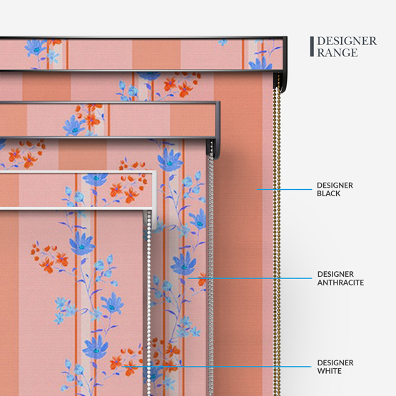 Sonova Studio Floral Cascade Peach roller