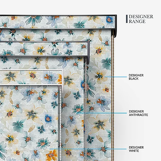 Sonova Studio Garden Violets Blue Rust roller