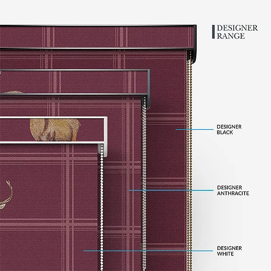 Sonova Studio Hawick Deep Red roller