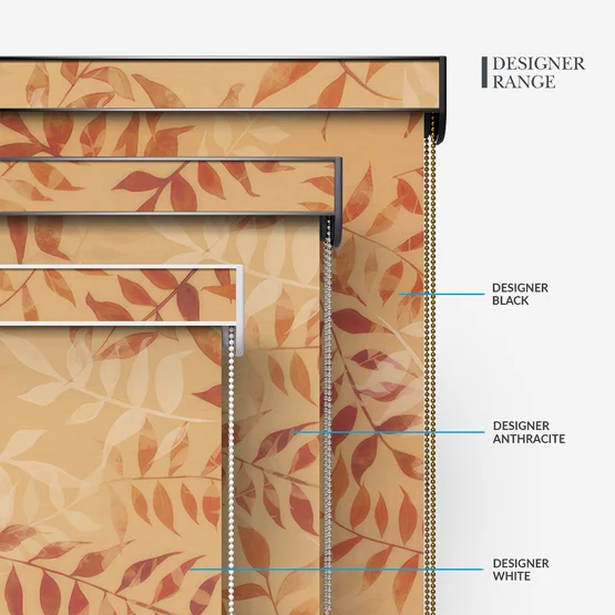 Sonova Studio Kaleidoscope Leaves Mustard roller