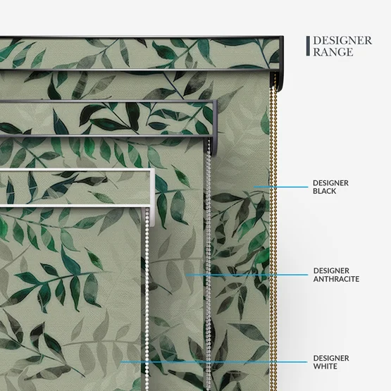 Sonova Studio Kaleidoscope Leaves Sage roller