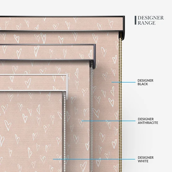 Sonova Studio Love Hearts Blush Pink roller