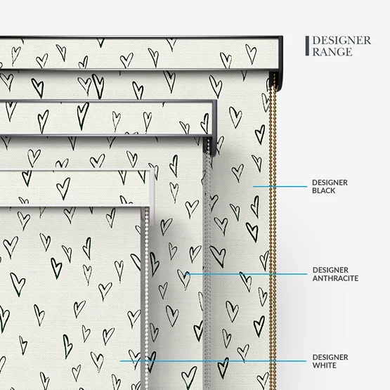 Sonova Studio Love Hearts Monochrome roller