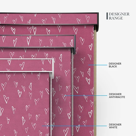Sonova Studio Love Hearts Orchid Pink roller